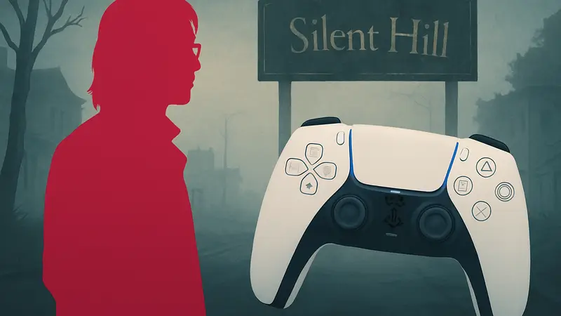 Акира Ямаока, логотип Silent Hill, контроллер PS5.