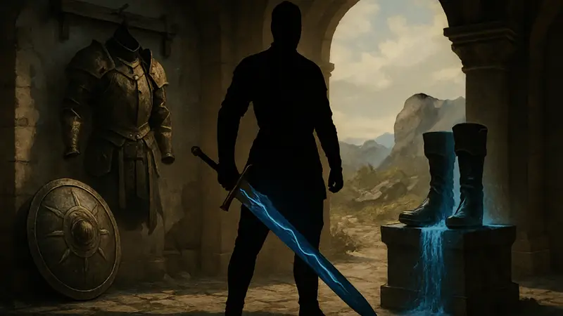 Легендарное оружие и броня из игры Crimson Desert