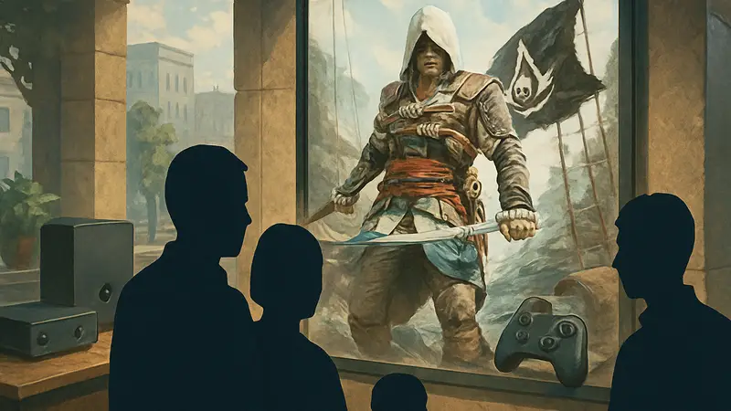 Дайджест игровых новостей недели от iXBT Games с обложкой Assassin’s Creed Black Flag.