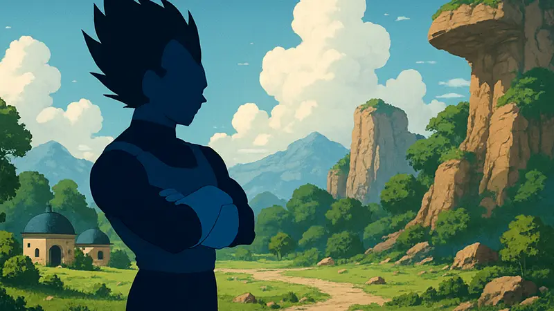 Вегета с альтернативных обложек манги Dragon Ball Super.