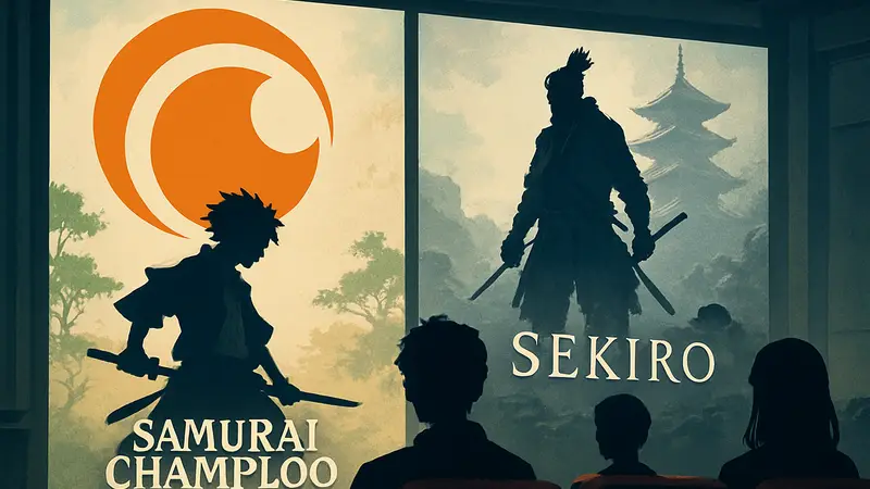 Crunchyroll The Anime Effect: Samurai Champloo игровой сериал и Sekiro аниме трейлер.