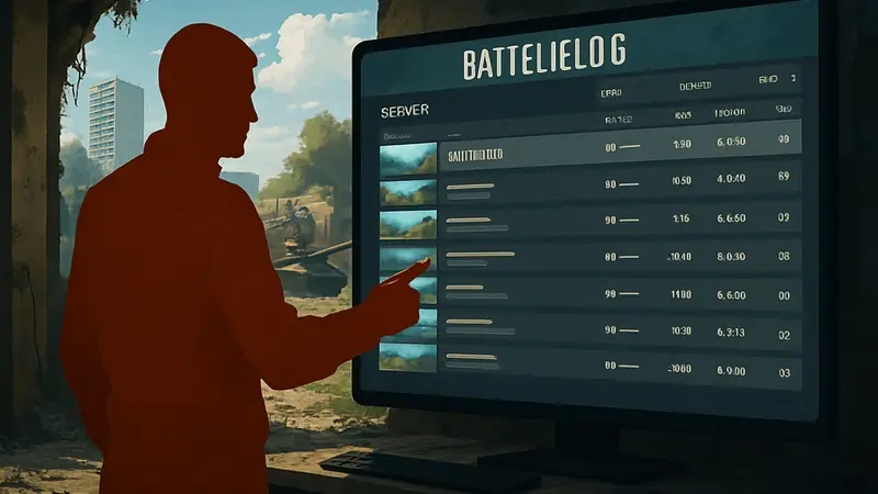 Интерфейс браузера серверов в Battlefield 6