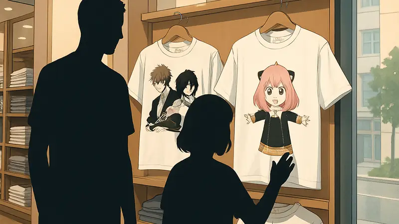 Футболки Uniqlo с героями аниме Spy x Family и Bleach