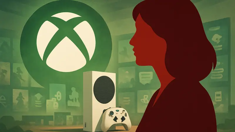 Логотип Xbox Game Pass, Аша Шарма, консоль Xbox, геймпад, цифровые игры, сервис подписки