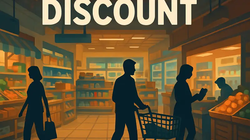 Логотип игры Discounty или скриншот из игрового процесса