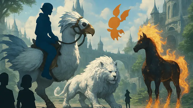Игровые маунты и миньоны из Final Fantasy XIV: A Realm Reborn, патч 7.41.
