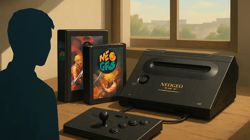 Игровая аркадная система NEO GEO Advanced Entertainment System+ и её картриджи