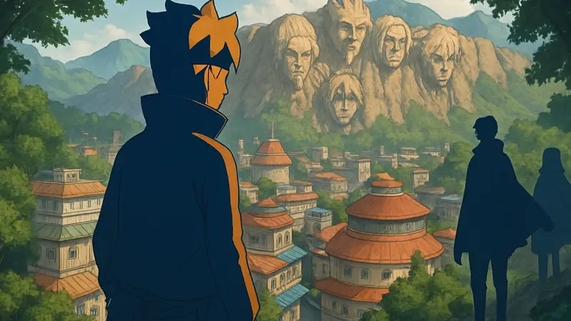 Кадр из аниме или манги Boruto: Two Blue Vortex