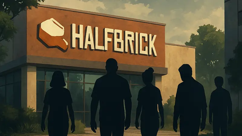 Логотип Halfbrick Studios, студии-разработчика Fruit Ninja