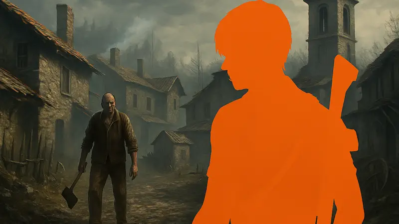 Resident Evil 4: скриншот с HD-модом, улучшенная графика персонажей