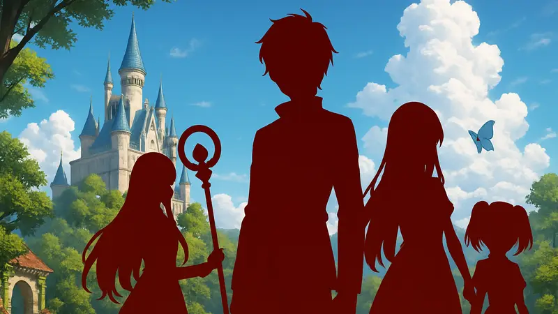 Постер аниме Magical★Explorer с персонажами