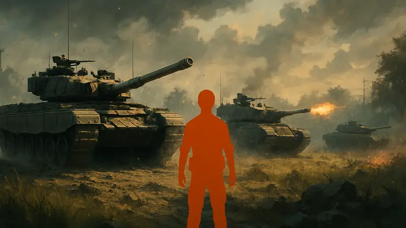 Новые танки в обновлении Armored Frontline: Warzone. Скриншот танкового сражения.
