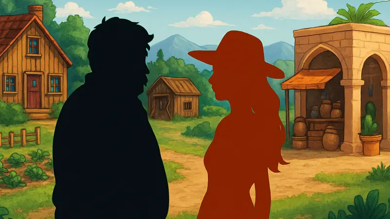 Новые романтические опции Клинт и Сэнди в обновлении 1.7 для Stardew Valley.