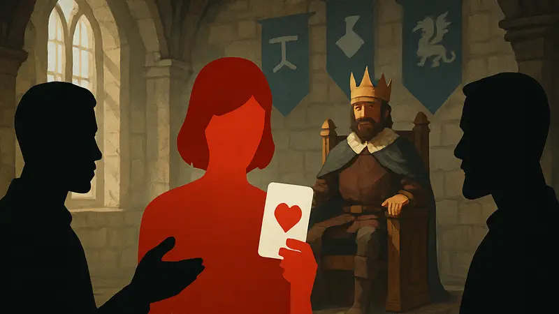 Обзор Afterard, игры с механикой Reigns и Tinder, демонстрирующий уникальный геймплей.