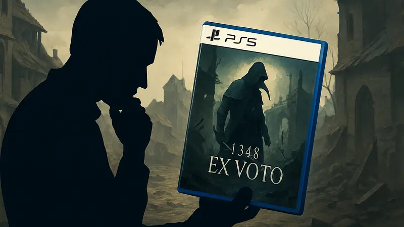Коробочная версия игры 1348 Ex Voto для PlayStation 5 после неудачного демо.