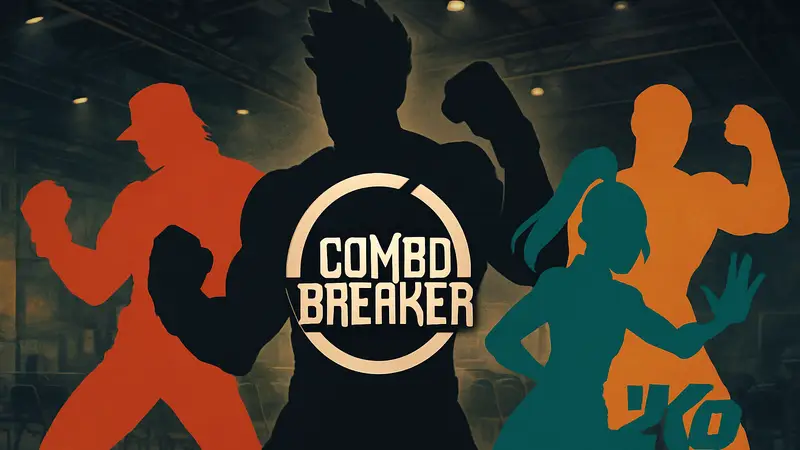 Логотип Combo Breaker 2026 с изображениями персонажей из Tekken 8, Fatal Fury, Avatar Legends и 2XKO.