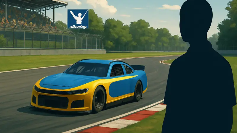 Скриншот из гоночной игры iRacing Arcade, автомобиль на трассе. Обзор iRacing Arcade.