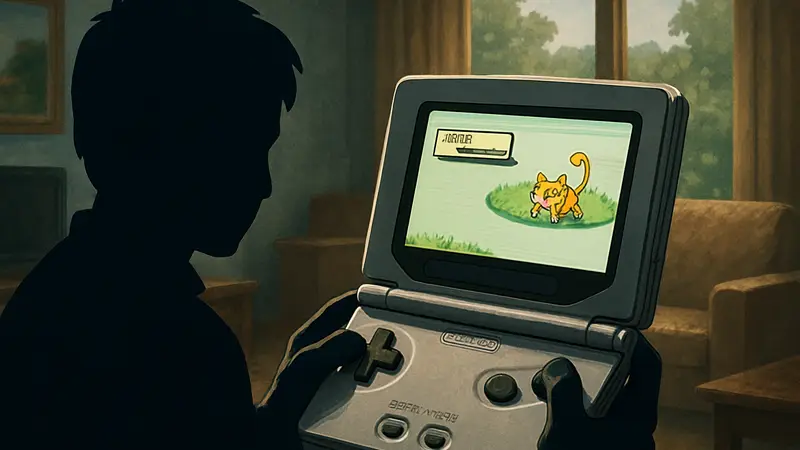 Шайни Раттата в Pokemon FireRed и LeafGreen, редкий покемон на экране Game Boy Advance