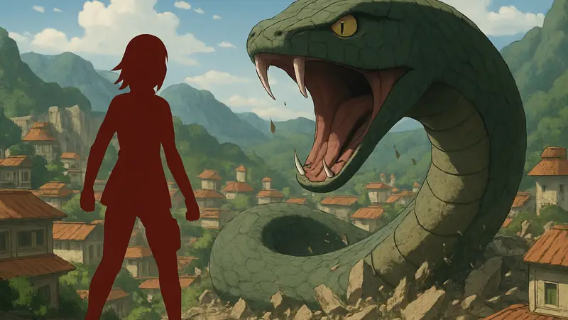 Обложка или ключевой кадр из 32 главы Boruto: Two Blue Vortex, изображающий Сарату Учиха и Мамуши.