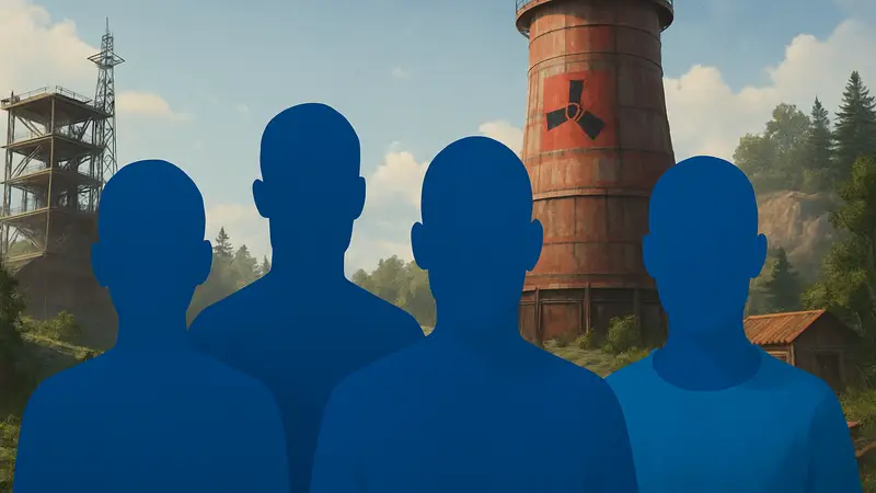 Обновленные модели персонажей и лиц в игре Rust
