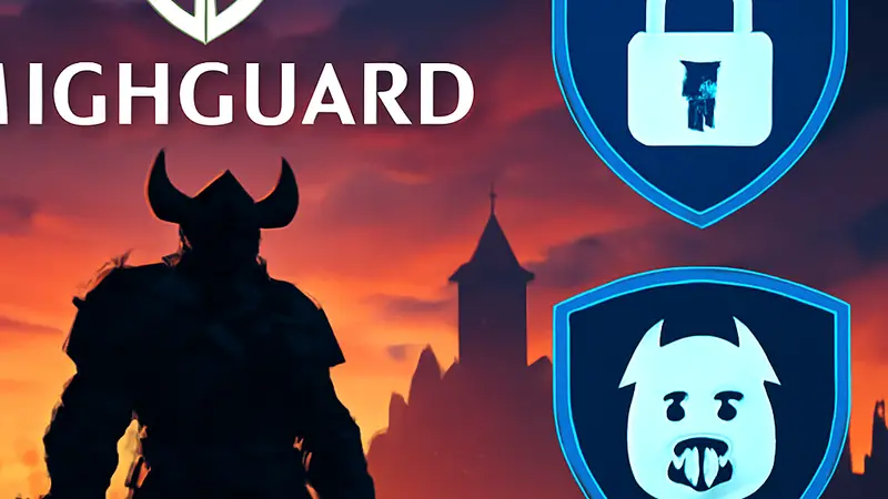 Изображение Highguard с логотипом Secure Boot и Easy Anti-Cheat, подчеркивающее системные требования для запуска игры.