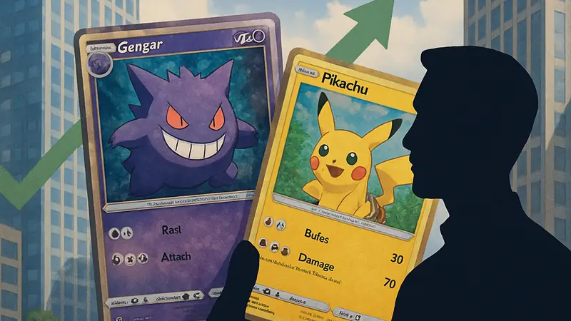 Редкие коллекционные карты Pokémon TCG Ascended Heroes Генгар и Пикачу