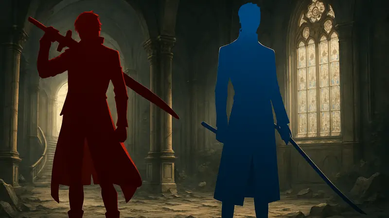 Данте и Вергилий на новых постерах аниме Devil May Cry Сезон 2