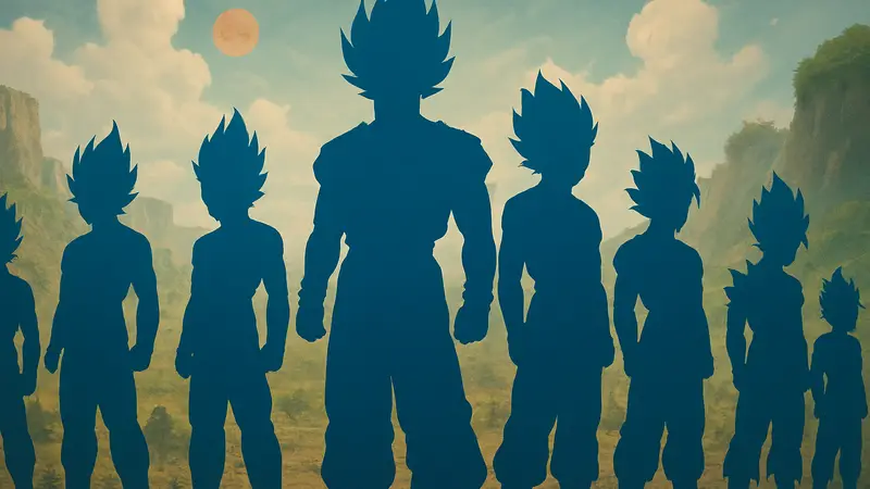 Персонажи Dragon Ball в форме Супер Сайяна, Гоку, Вегета, самые слабые Супер Сайяны