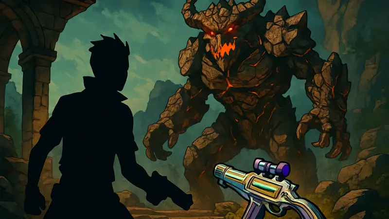 Кадр из Borderlands 4, демонстрирующий нового босса или Pearlescent снаряжение.