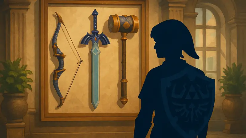 Реплики оружия из Legend of Zelda от Bandai Namco к 40-летию игры
