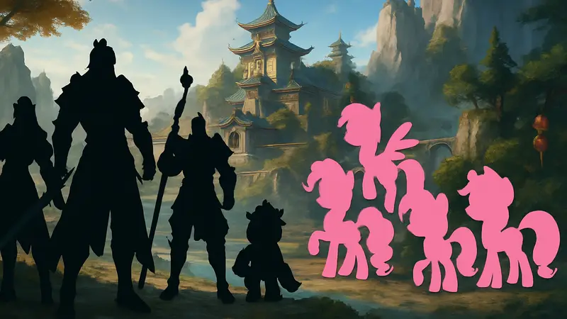Honor of Kings и My Little Pony: скриншот коллаборации, скины персонажей