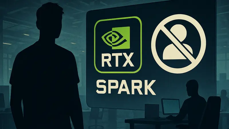 Логотип Nvidia RTX Spark и символы античит-систем, указывающие на совместимость с играми