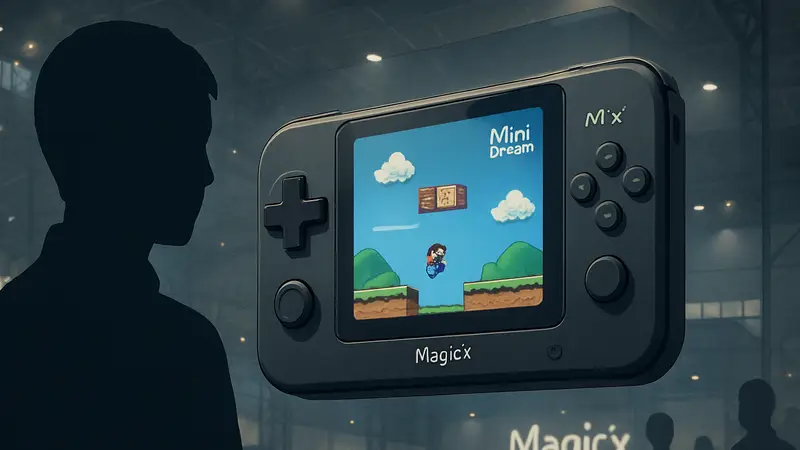 Концепт портативной игровой консоли MagicX Mini Dream с 3,3-дюймовым экраном