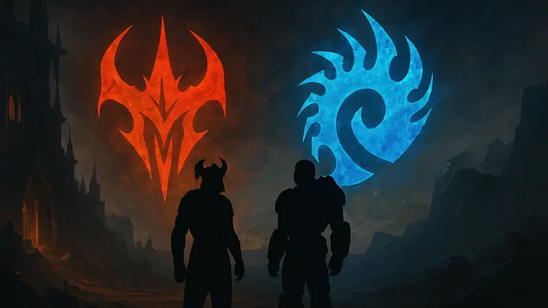 Символы Diablo Immortal и Starcraft, объединенные в кроссовер-ивенте