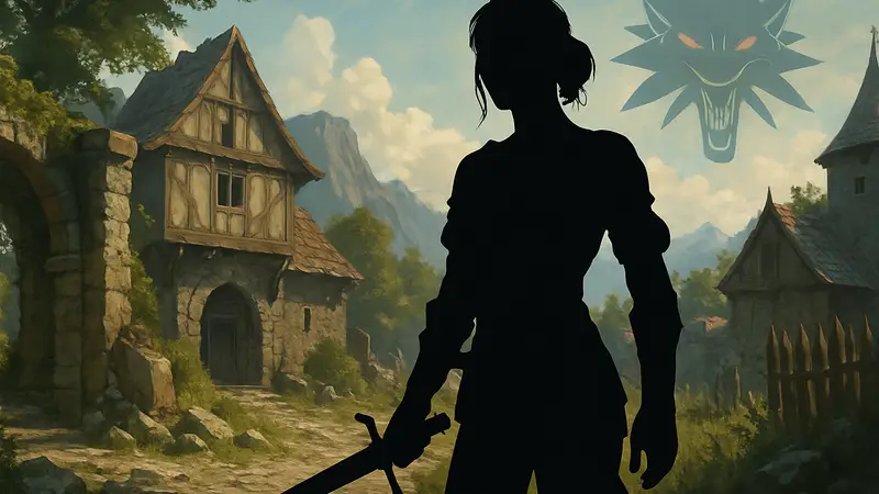 Косплей Цири из The Witcher IV от Елены Кялвияйнен, фэнтези образ