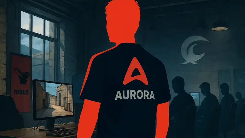 Jimpphat в форме команды Aurora после перехода из MOUZ в киберспорте
