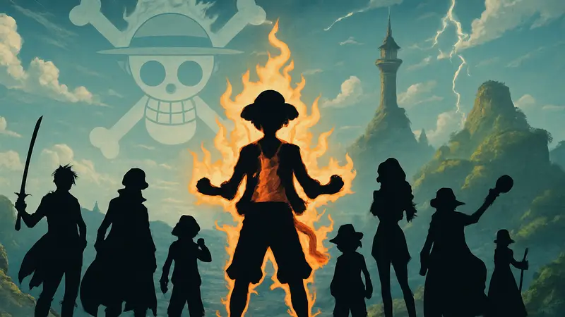Луффи и Пираты Соломенной Шляпы, получающие новые способности и усиления в финальной саге One Piece