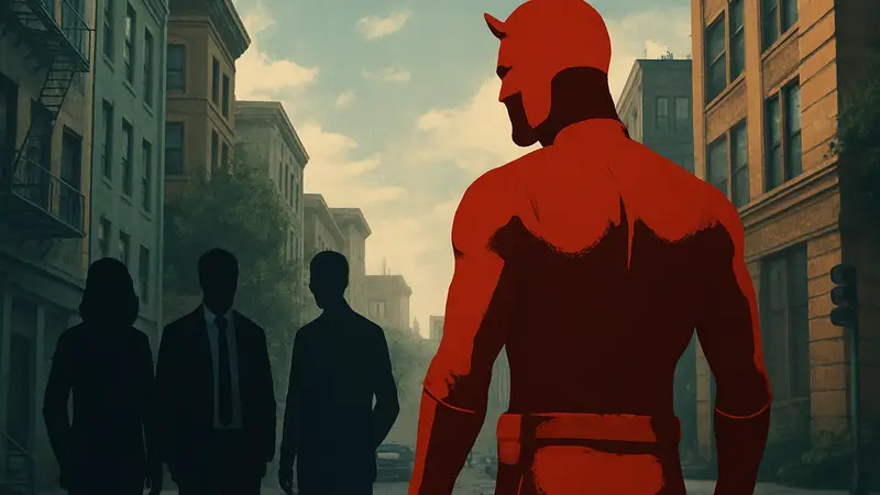 Кадр из тизера второго сезона сериала Сорвиголова: Рождённый заново с Мэттом Мёрдоком