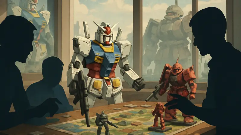 Gundam Assemble: настольная игра с миниатюрами мобильных доспехов, релиз в октябре 2026.