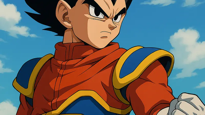 Изображение Веджеты из аниме Dragon Ball Daima в его новой форме или костюме