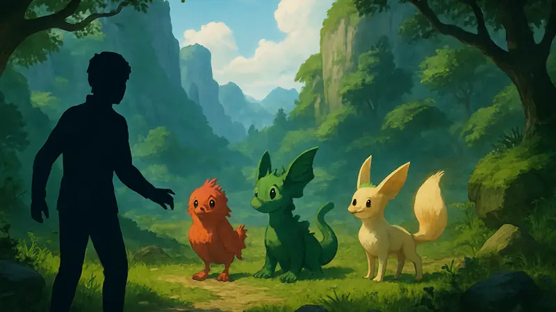 Изображение из игры про коллекционирование существ, доступной бесплатно в Steam