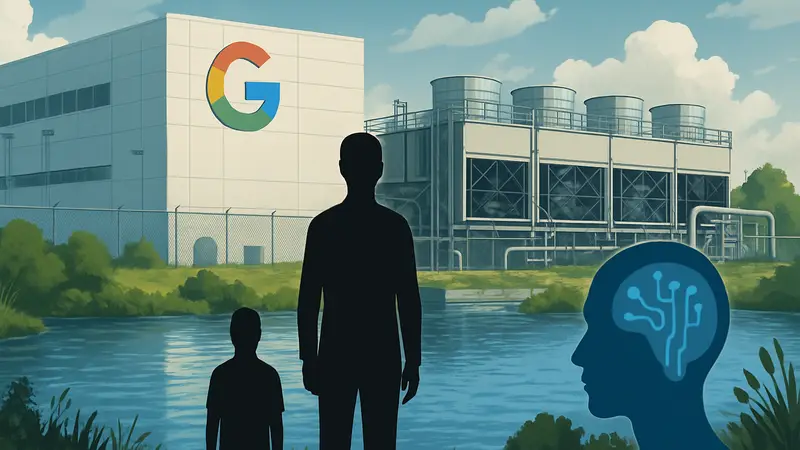 Дата-центр Google, системы охлаждения, водные ресурсы, ИИ, экология