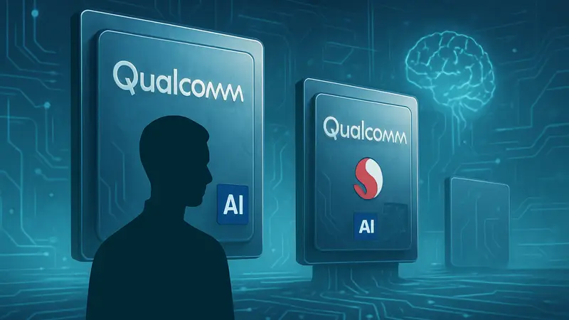 Процессоры Qualcomm для будущих устройств с элементами ИИ и футуристическим дизайном.