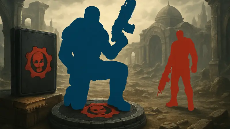 Gears of War E-Day коллекционное издание и бонусы предзаказа, статуэтка Маркуса Феникса