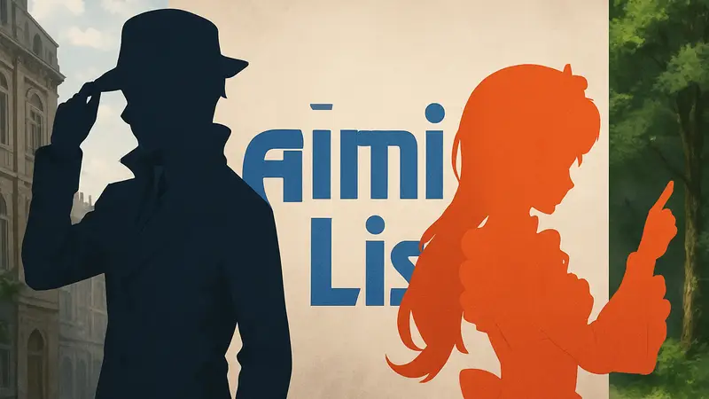 Сравнение персонажей «Lord of Mysteries» и «Re:Zero» на фоне логотипа MyAnimeList, символизирующее изменение позиций в рейтинге исекай аниме.