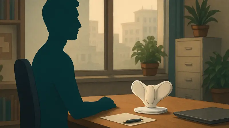 Гаджет Deep Care для улучшения осанки на рабочем столе без подключения к интернету