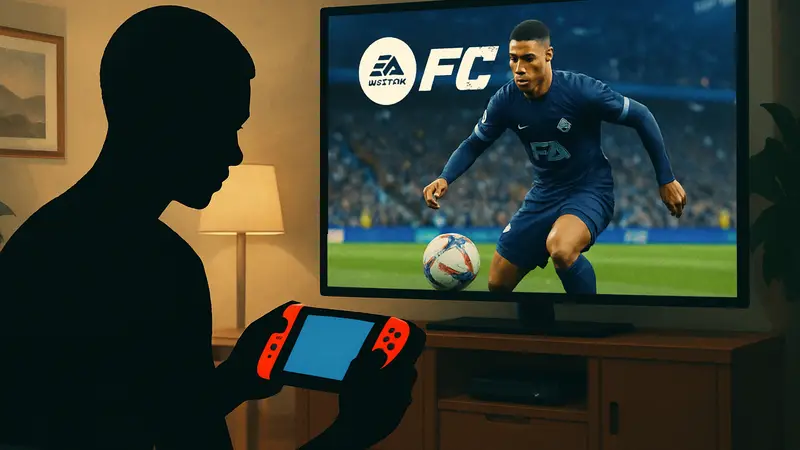 Бесплатная игра EA Sports FC 26 на Nintendo Switch.