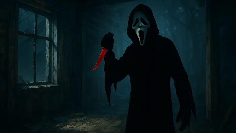 Изображение Ghostface из франшизы "Крик" для Dead By Daylight