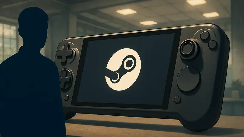 Консоль Steam Deck 2, показывающая новые улучшенные джойстики или компоненты