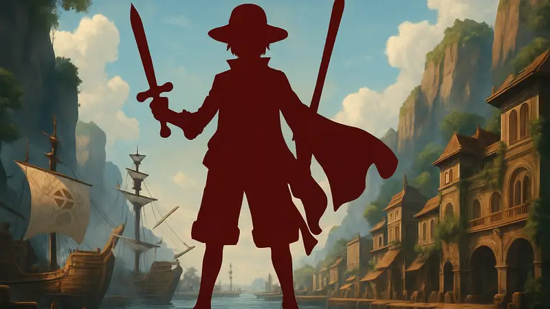 Новый персонаж, Король Пиратов Соломенной Шляпы из аниме One Piece